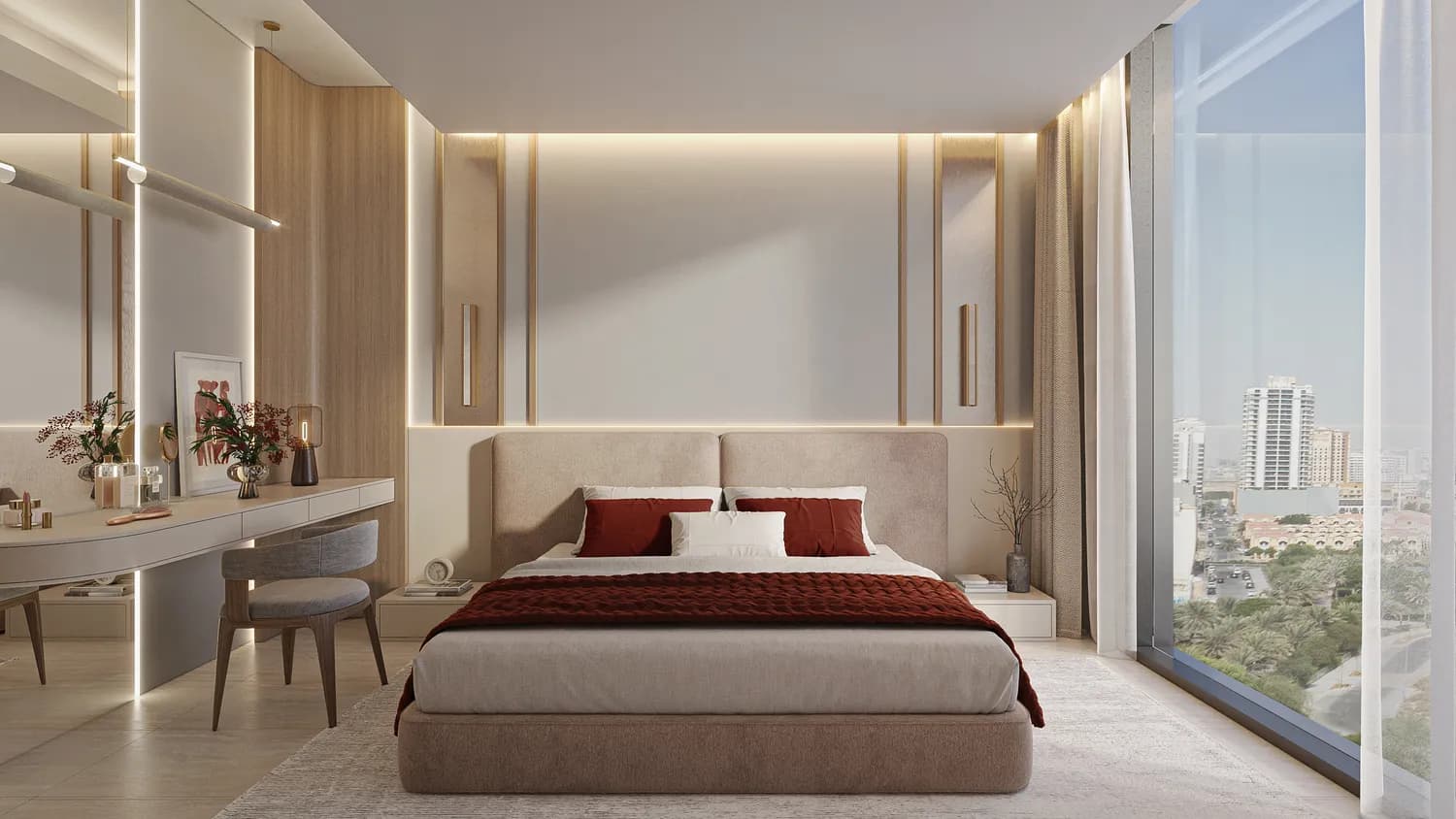 Bedroom at HOLM One